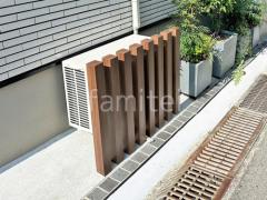 木製調デザインアルミ角柱 LIXIL デザイナーズパーツ70角 角材
